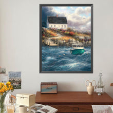 Load image into Gallery viewer, Diamond Painting - Full Round - Beach House (40*50CM)
