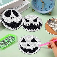 Load image into Gallery viewer, 8 Pcs Wooden Diamond Painting Coasters with Holder DIY Coaster Diamond Art Kits
