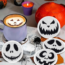 Load image into Gallery viewer, 8 Pcs Wooden Diamond Painting Coasters with Holder DIY Coaster Diamond Art Kits
