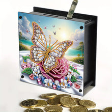 Load image into Gallery viewer, Wooden Beautiful Pattern Diamond Painting Change Holder Case Ornament for Adults
