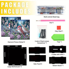 Load image into Gallery viewer, Wooden Beautiful Pattern Diamond Painting Change Holder Case Ornament for Adults
