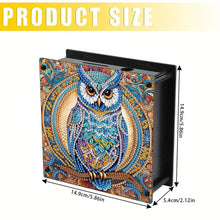 Load image into Gallery viewer, Wooden Beautiful Pattern Diamond Painting Change Holder Case Ornament for Adults
