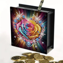 Load image into Gallery viewer, Wooden Beautiful Pattern Diamond Painting Change Holder Case Ornament for Adults
