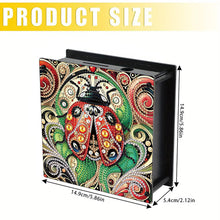 Load image into Gallery viewer, Wooden Beautiful Pattern Diamond Painting Change Holder Case Ornament for Adults
