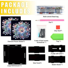 Load image into Gallery viewer, Wooden Beautiful Pattern Diamond Painting Change Holder Case Ornament for Adults
