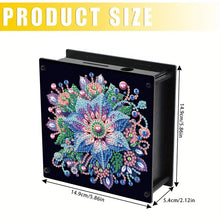 Load image into Gallery viewer, Wooden Beautiful Pattern Diamond Painting Change Holder Case Ornament for Adults
