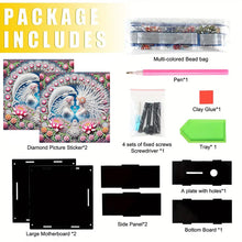 Load image into Gallery viewer, Wooden Beautiful Pattern Diamond Painting Change Holder Case Ornament for Adults
