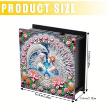 Load image into Gallery viewer, Wooden Beautiful Pattern Diamond Painting Change Holder Case Ornament for Adults
