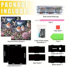 Load image into Gallery viewer, Wooden Beautiful Pattern Diamond Painting Change Holder Case Ornament for Adults
