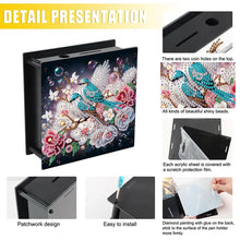 Load image into Gallery viewer, Wooden Beautiful Pattern Diamond Painting Change Holder Case Ornament for Adults
