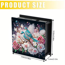 Load image into Gallery viewer, Wooden Bird DIY Diamond Painting Change Holder Case Ornament for Home Decor

