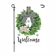 Load image into Gallery viewer, Spring Tulip 5D DIY Diamond Outdoor Flags Double Sided Diamond Art Vertical Flag

