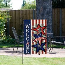 Load image into Gallery viewer, Spring Tulip 5D DIY Diamond Outdoor Flags Double Sided Diamond Art Vertical Flag
