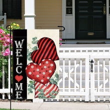 Load image into Gallery viewer, Spring Tulip 5D DIY Diamond Outdoor Flags Double Sided Diamond Art Vertical Flag
