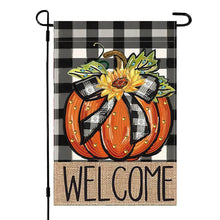 Load image into Gallery viewer, Spring Tulip 5D DIY Diamond Outdoor Flags Double Sided Diamond Art Vertical Flag
