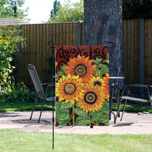 Load image into Gallery viewer, Spring Tulip 5D DIY Diamond Outdoor Flags Double Sided Diamond Art Vertical Flag
