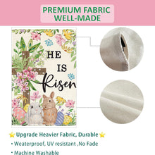 Load image into Gallery viewer, Rabbit Easter Egg Cross Diamond Painting Garden Flag for Garden Patio Yard Lawn

