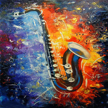 Load image into Gallery viewer, Diamond Painting - Full Square - Saxophone (30*40CM)
