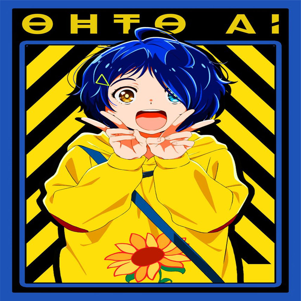 Diamond Painting - Full Round - Cartoon Girl (30*40CM)