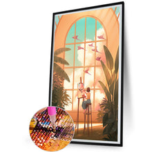 Load image into Gallery viewer, Diamond Painting - Full Round - Illustration Girl (30*50CM)
