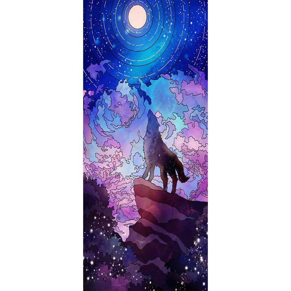 Diamond Painting - Full Round - Wolf (30*70CM)