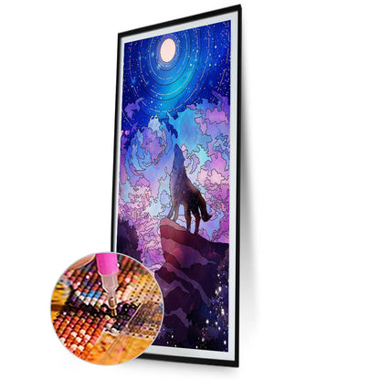 Diamond Painting - Full Round - Wolf (30*70CM)