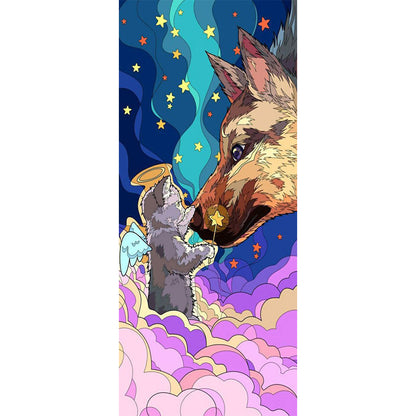 Diamond Painting - Full Round - Wolf (30*70CM)