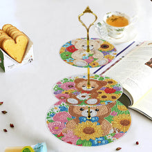 Load image into Gallery viewer, 3 Tier Animal Crystal Display Rack Kit 5D DIY Shelf Art Craft Set for Home Decor
