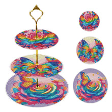 Load image into Gallery viewer, 3 Tier Animal Crystal Display Rack Kit 5D DIY Shelf Art Craft Set for Home Decor
