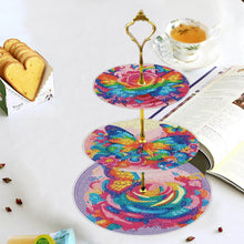 Load image into Gallery viewer, 3 Tier Animal Crystal Display Rack Kit 5D DIY Shelf Art Craft Set for Home Decor
