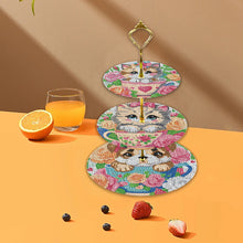 Load image into Gallery viewer, 3 Tier Animal Crystal Display Rack Kit 5D DIY Shelf Art Craft Set for Home Decor
