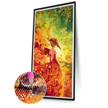 Load image into Gallery viewer, AB Diamond Painting - Full Round - Nature Lady (40*80CM)
