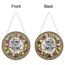 Load image into Gallery viewer, Sunflower DIY Diamond Art Pendant Kit Diamond Painting Door Sign for Wall Window
