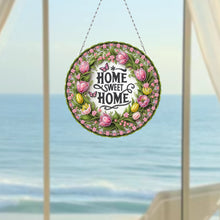 Load image into Gallery viewer, Sunflower DIY Diamond Art Pendant Kit Diamond Painting Door Sign for Wall Window
