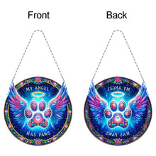Load image into Gallery viewer, Sunflower DIY Diamond Art Pendant Kit Diamond Painting Door Sign for Wall Window
