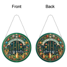 Load image into Gallery viewer, Sunflower DIY Diamond Art Pendant Kit Diamond Painting Door Sign for Wall Window
