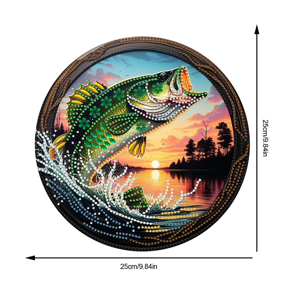 Sunflower DIY Diamond Art Pendant Kit Diamond Painting Door Sign for Wall Window