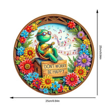 Load image into Gallery viewer, Sunflower DIY Diamond Art Pendant Kit Diamond Painting Door Sign for Wall Window
