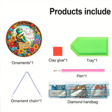Load image into Gallery viewer, Sunflower DIY Diamond Art Pendant Kit Diamond Painting Door Sign for Wall Window
