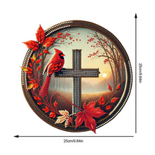 Load image into Gallery viewer, Sunflower DIY Diamond Art Pendant Kit Diamond Painting Door Sign for Wall Window
