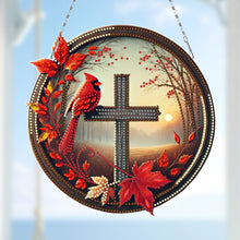 Load image into Gallery viewer, Sunflower DIY Diamond Art Pendant Kit Diamond Painting Door Sign for Wall Window
