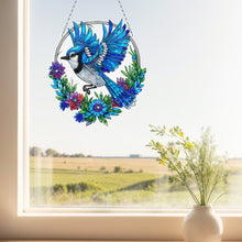 Load image into Gallery viewer, Sunflower DIY Diamond Art Pendant Kit Diamond Painting Door Sign for Wall Window

