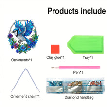 Load image into Gallery viewer, Sunflower DIY Diamond Art Pendant Kit Diamond Painting Door Sign for Wall Window

