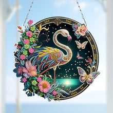 Load image into Gallery viewer, Sunflower DIY Diamond Art Pendant Kit Diamond Painting Door Sign for Wall Window
