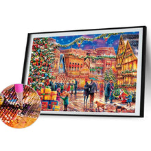 Load image into Gallery viewer, Diamond Painting - Full Round - Busy Street Scene (40*30CM)
