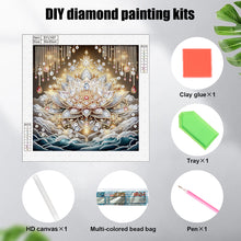 Load image into Gallery viewer, Diamond Painting - Partial Special Shaped - Lotus (30*30CM)
