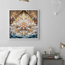 Load image into Gallery viewer, Diamond Painting - Partial Special Shaped - Lotus (30*30CM)

