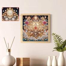 Load image into Gallery viewer, Diamond Painting - Partial Special Shaped - Lotus (30*30CM)
