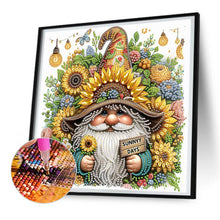 Load image into Gallery viewer, Diamond Painting - Partial Special Shaped - Summer Gnome (30*30CM)
