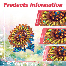 Load image into Gallery viewer, 4pc Flower Animal DIY Diamond Painting Car Air Vent Clip Air Freshener for Adult
